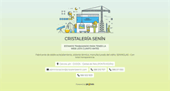Desktop Screenshot of cristaleriasenin.com
